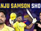 Sanju Samson put on yet another show against Delhi as Chennai wins