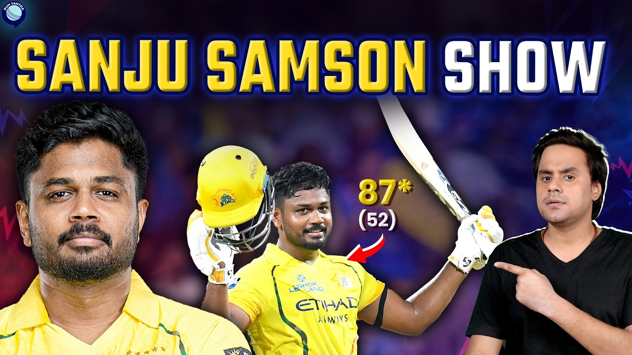 Sanju Samson put on yet another show against Delhi as Chennai wins
